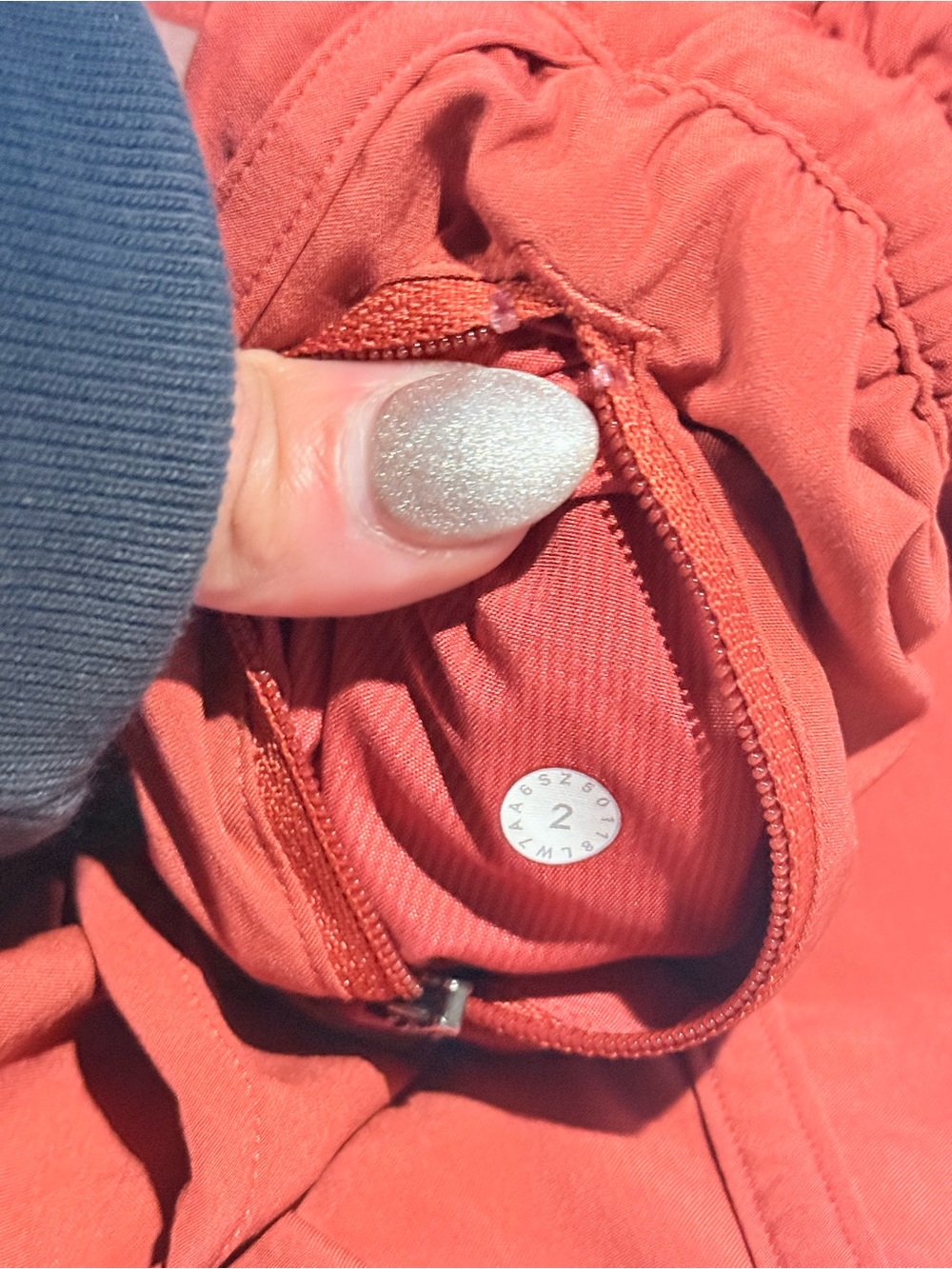 Lululemon /// Women’s Track That High-Rise Lined Short 3" - Autumn Rust - Size 2 - Picture 10 of 13